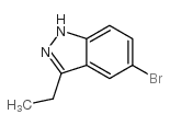 5-Bromo-3-ethyl-1H-indazole - Chemical structure and product image