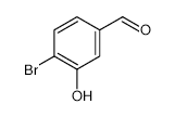 4-Bromo-3-hydroxybenzaldehyde - Chemical structure and product image