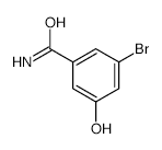 3-Bromo-5-hydroxybenzamide - Chemical structure and product image