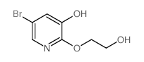 5-Bromo-2-(2-hydroxyethoxy)pyridin-3-ol - Chemical structure and product image