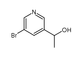 3-Bromo-5-(1-hydroxyethyl)pyridine - Chemical structure and product image