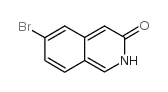 6-Bromo-3-hydroxyisoquinoline - Chemical structure and product image