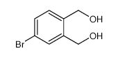 4-Bromo-2-(hydroxymethyl)benzyl alcohol - Chemical structure and product image