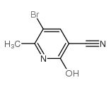 5-Bromo-2-hydroxy-6-methylpyridine-3-carbonitrile - Chemical structure and product image