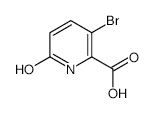 3-Bromo-6-hydroxypicolinic acid - Chemical structure and product image