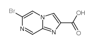 6-Bromoimidazo[1,2-a]pyrazine-2-carboxylic acid - Chemical structure and product image