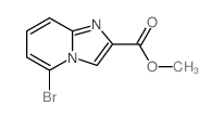 5-Bromoimidazo[1,2-a]pyridine-2-carboxylic acid methyl ester - Chemical structure and product image