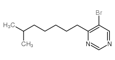 5-Bromo-4-isooctylpyrimidine - Chemical structure and product image