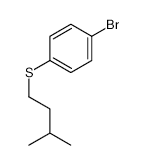 1-Bromo-4-isopentylthiobenzene - Chemical structure and product image