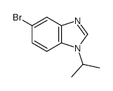 5-Bromo-1-isopropylbenzoimidazole - Chemical structure and product image