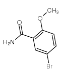 5-Bromo-2-methoxybenzamide - Chemical structure and product image