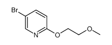 5-Bromo-2-(2-methoxyethoxy)pyridine - Chemical structure and product image
