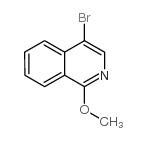 4-Bromo-1-methoxyisoquinoline - Chemical structure and product image
