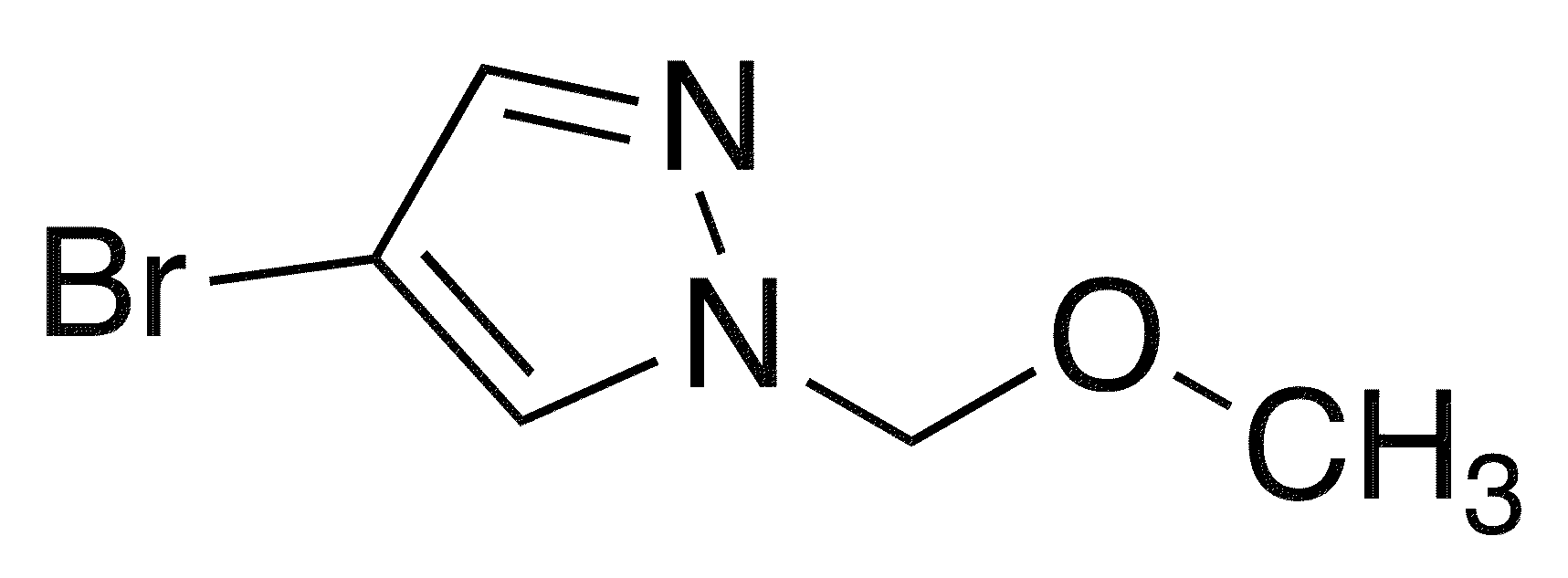4-Bromo-1-(methoxymethyl)pyrazole - Chemical structure and product image