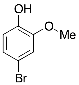 4-Bromo-2-methoxyphenol - Chemical structure and product image
