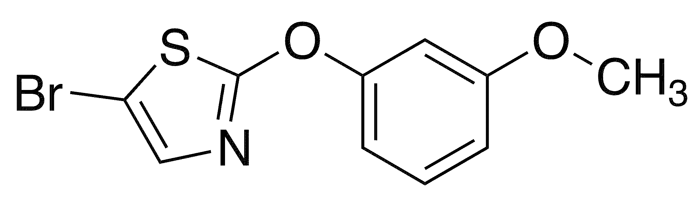 5-Bromo-2-(3-methoxyphenoxy)-1,3-thiazole - Chemical structure and product image