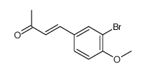(3E)-4-(3-Bromo-4-methoxyphenyl)but-3-en-2-one - Chemical structure and product image