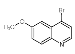 4-Bromo-6-methoxyquinoline - Chemical structure and product image