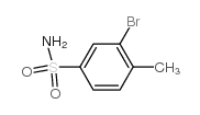 3-Bromo-4-methylbenzenesulfonamide - Chemical structure and product image
