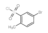 5-Bromo-2-methylbenzenesulfonyl chloride - Chemical structure and product image