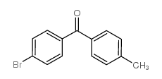 4-Bromo-4â€™-methylbenzophenone - Chemical structure and product image