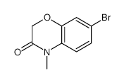 7-Bromo-4-methyl-2H-1,4-benzoxazin-3-one - Chemical structure and product image
