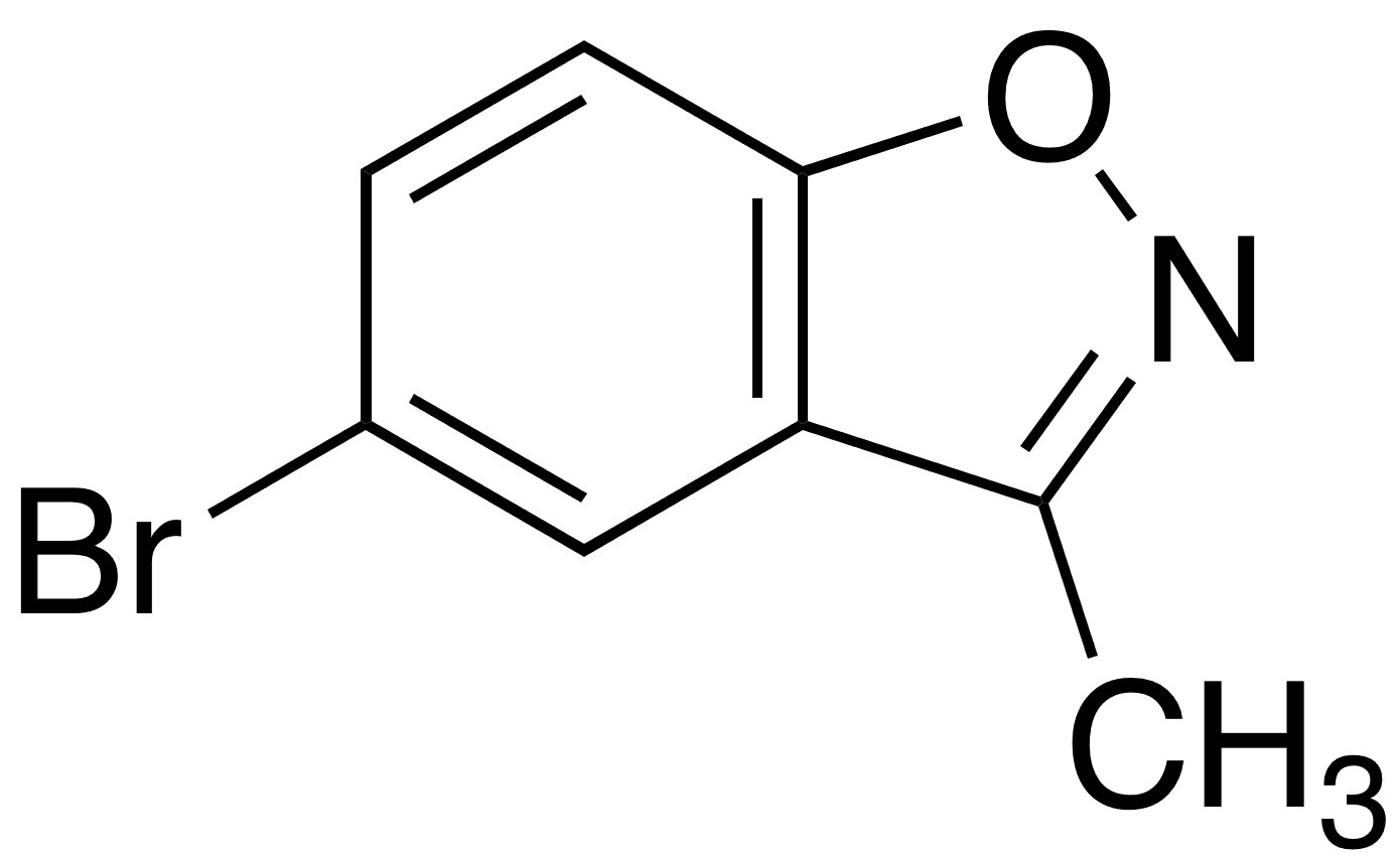 5-Bromo-3-methyl-1,2-benzisoxazole - Chemical structure and product image