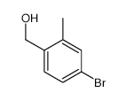 4-Bromo-2-methylbenzyl alcohol - Chemical structure and product image