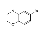 6-Bromo-4-methyl-2,3-dihydro-1,4-benzoxazine - Chemical structure and product image
