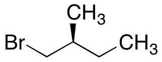(S)â€‹-â€‹(+)â€‹-â€‹1-â€‹Bromo-â€‹2-â€‹methylbutane - Chemical structure and product image