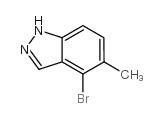 4-Bromo-5-methyl-1H-indazole - Chemical structure and product image