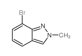 7-Bromo-2-methyl-2h-indazole - Chemical structure and product image