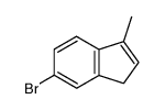 5-Bromo-1-methyl-3H-indene - Chemical structure and product image