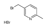 5-(Bromomethyl)-2-methylpyridine hydrobromide - Chemical structure and product image