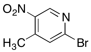 2-Bromo-4-methyl-5-nitropyridine - Chemical structure and product image