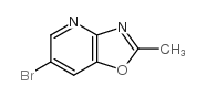 6-Bromo-2-methyloxazolo[4,5-b]pyridine - Chemical structure and product image