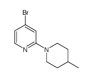 4-Bromo-2-(4-methylpiperidino)pyridine - Chemical structure and product image