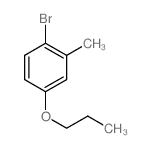 1-Bromo-2-methyl-4-propoxybenzene - Chemical structure and product image