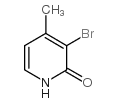 3-Bromo-4-methyl-2-(1H)-pyridinone - Chemical structure and product image