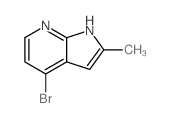 4-Bromo-2-methyl-1h-pyrrolo[2,3-b]pyridine - Chemical structure and product image