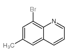 8-Bromo-6-methylquinoline - Chemical structure and product image