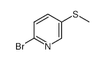 2-Bromo-5-(methylsulfanyl)pyridine - Chemical structure and product image