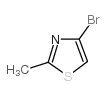 4-Bromo-2-methylthiazole - Chemical structure and product image