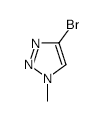 4-Bromo-1-methyl-1,2,3-triazole - Chemical structure and product image