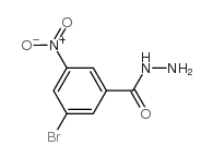 3-Bromo-5-nitrobenzohydrazide - Chemical structure and product image