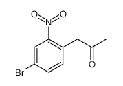1-(4-Bromo-2-nitrophenyl)propan-2-one - Chemical structure and product image