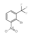 2-Bromo-1-nitro-3-(trifluoromethyl)benzene - Chemical structure and product image