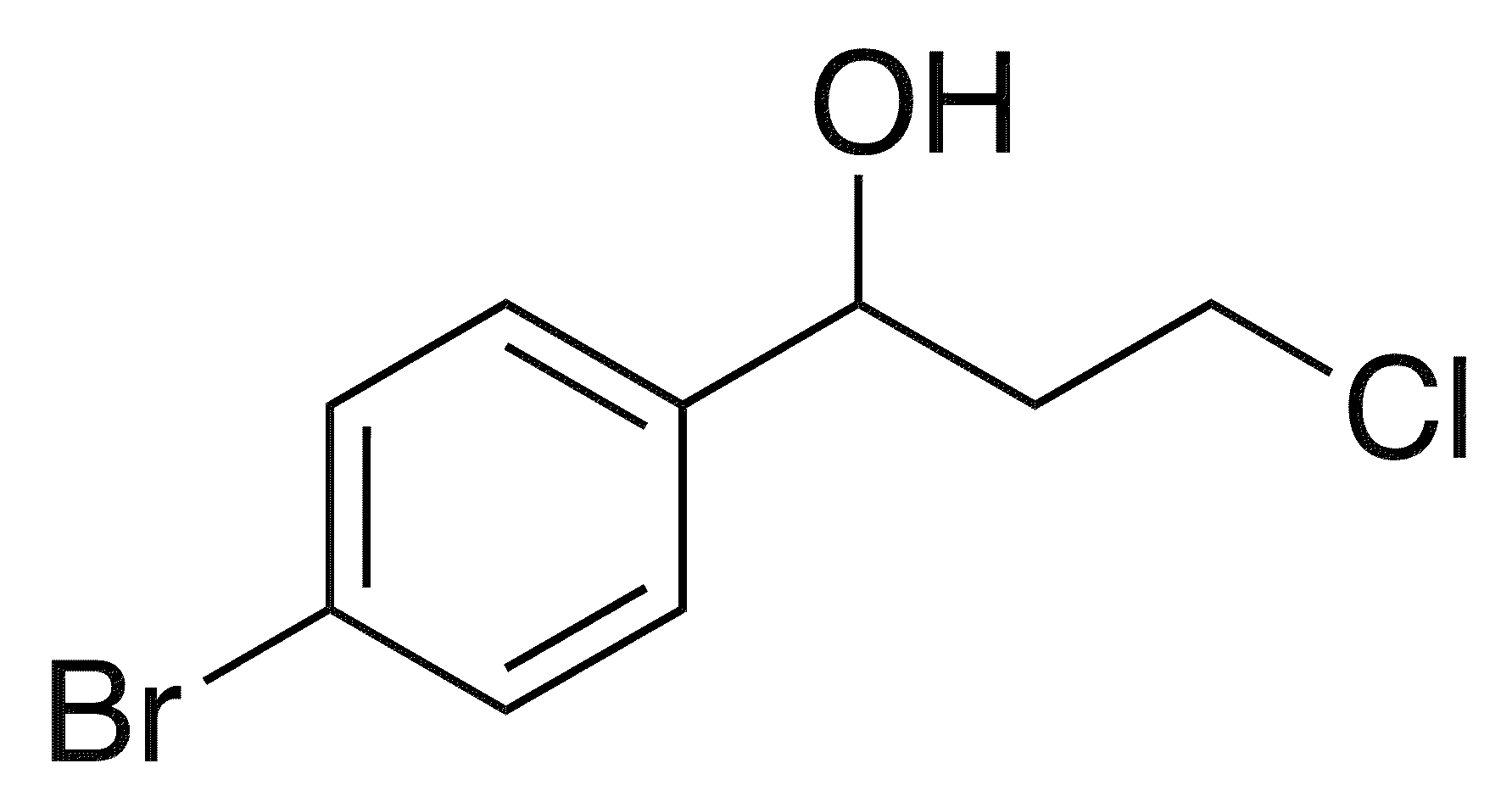 1-(4-Bromophenyl)-3-chloropropan-1-ol - Chemical structure and product image