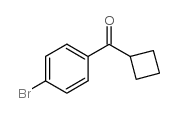 (4-Bromophenyl)(cyclobutyl)methanone - Chemical structure and product image