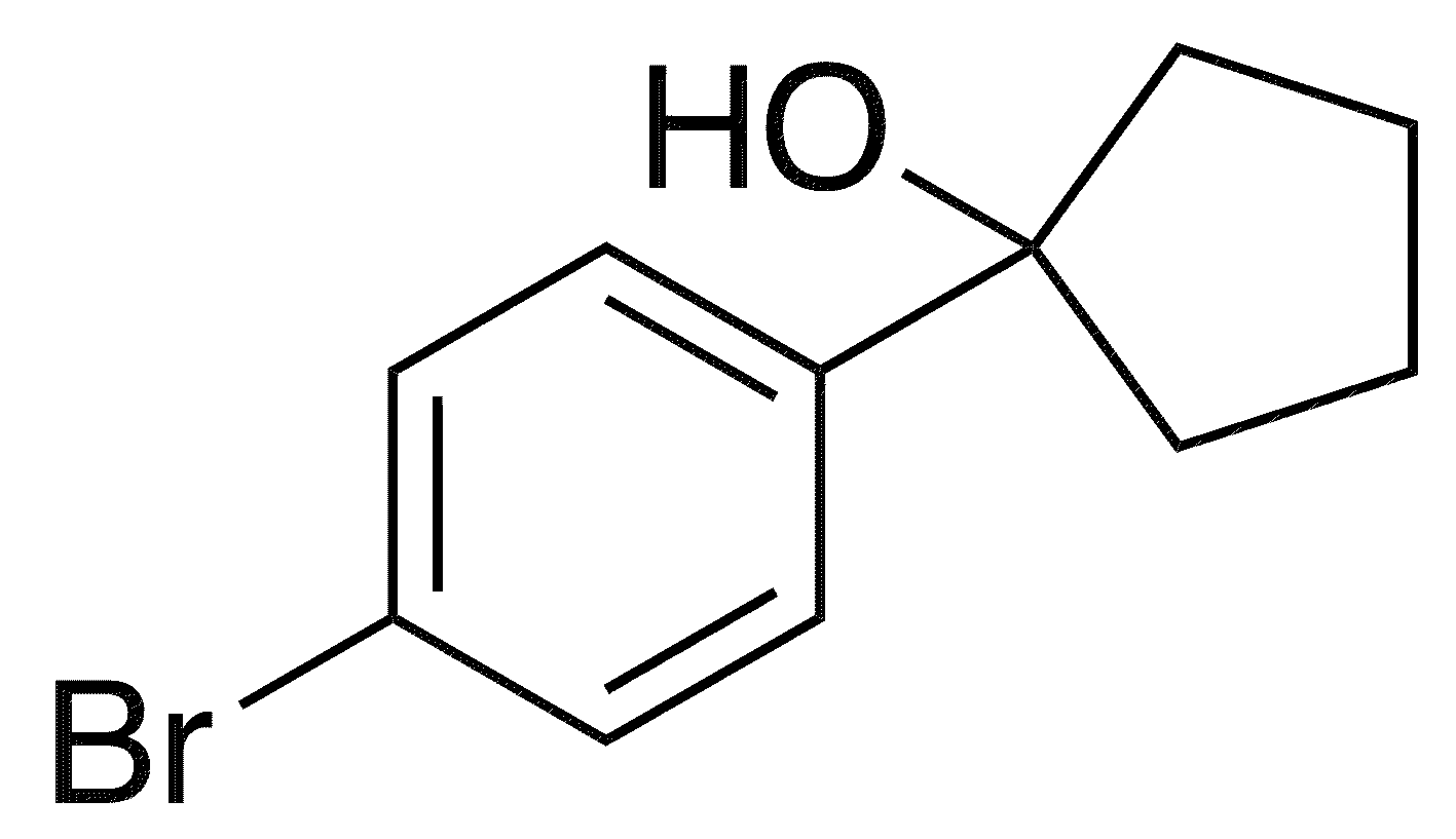 1-(4-Bromophenyl)cyclopentan-1-ol - Chemical structure and product image